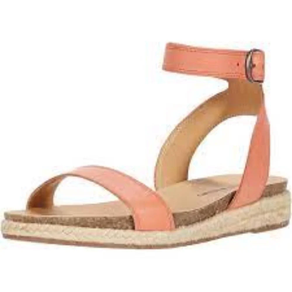 Lucky Brand Coral Espadrille Ankle-Strap Sandals